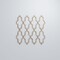 Ekena Millwork Large Casablanca Decorative Fretwork Wood Wall Panels, Red Oak, 23 3/8"W x 23 3/8"H x 3/8"T WALW24X24X0375CSBRO - alternate 4